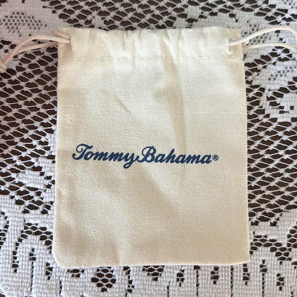 2/$5 Tommy Bahama Canvas Drawstring bag